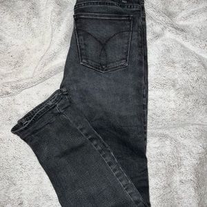 Calvin Klein High Rise Straight Jeans